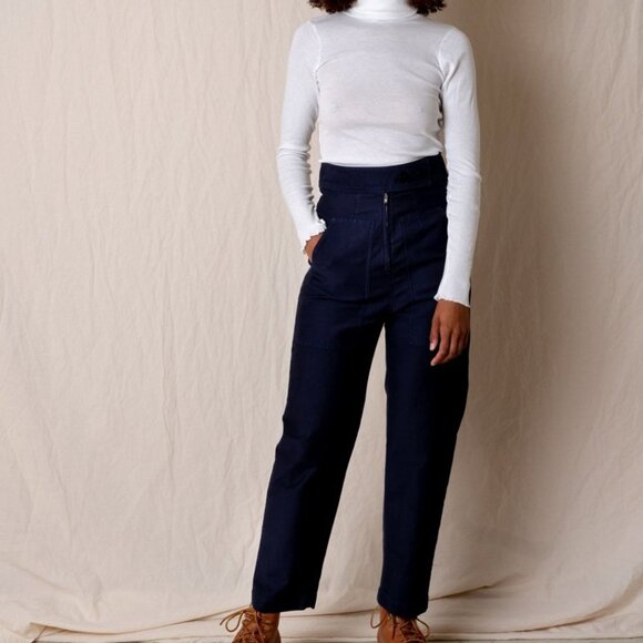 Caron Callahan Navy Emi Pants - Picture 4 of 9